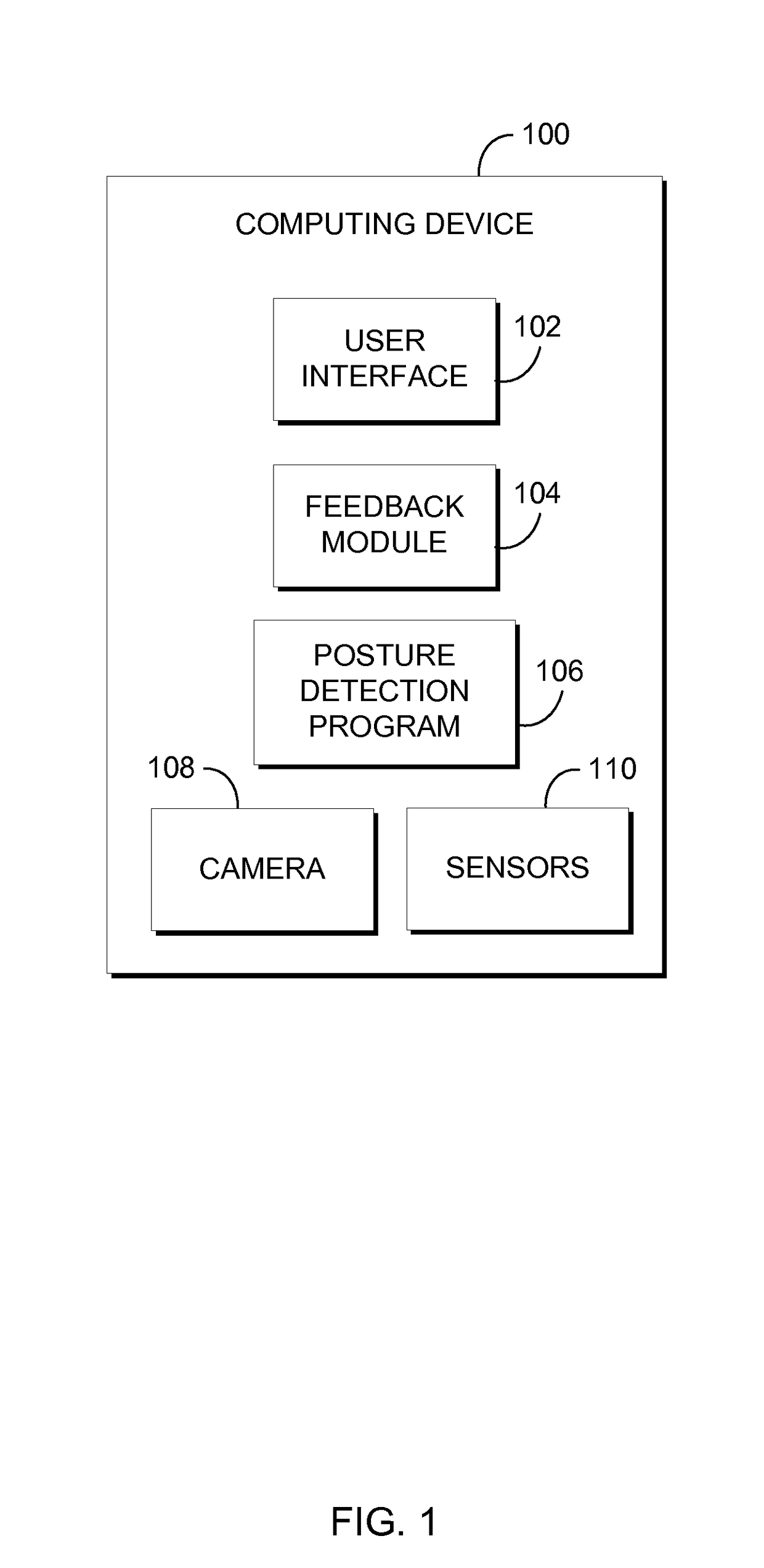 Detection of improper viewing posture