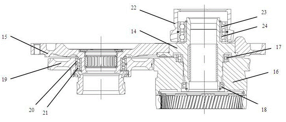 Automatic gearbox and assembling method thereof