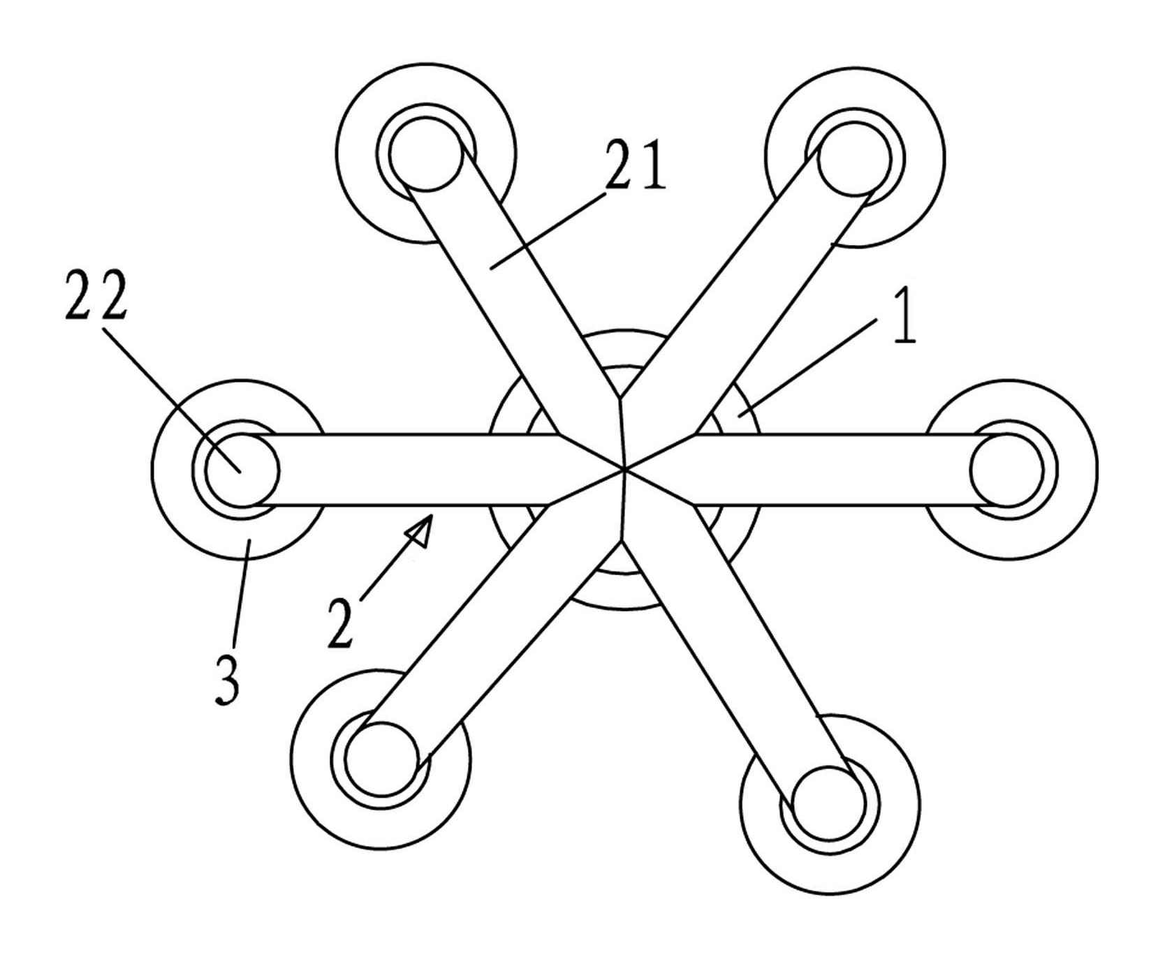 Iron core structure with permanent magnet materials for auxiliary excitation