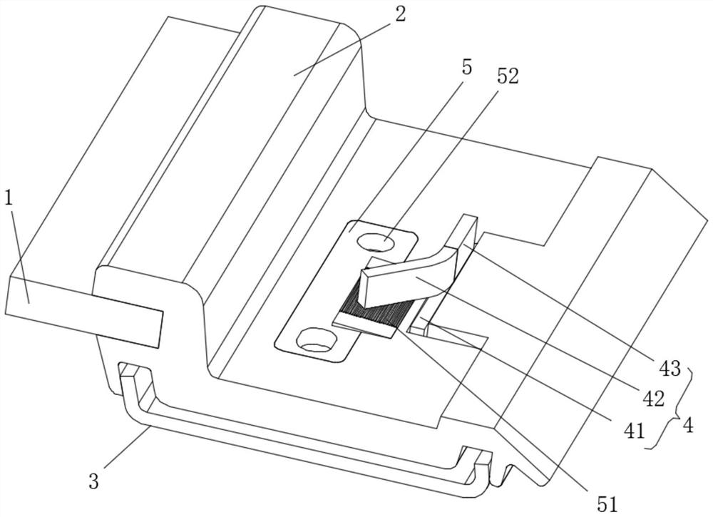 Edge-covered glass assembly with decorative strip