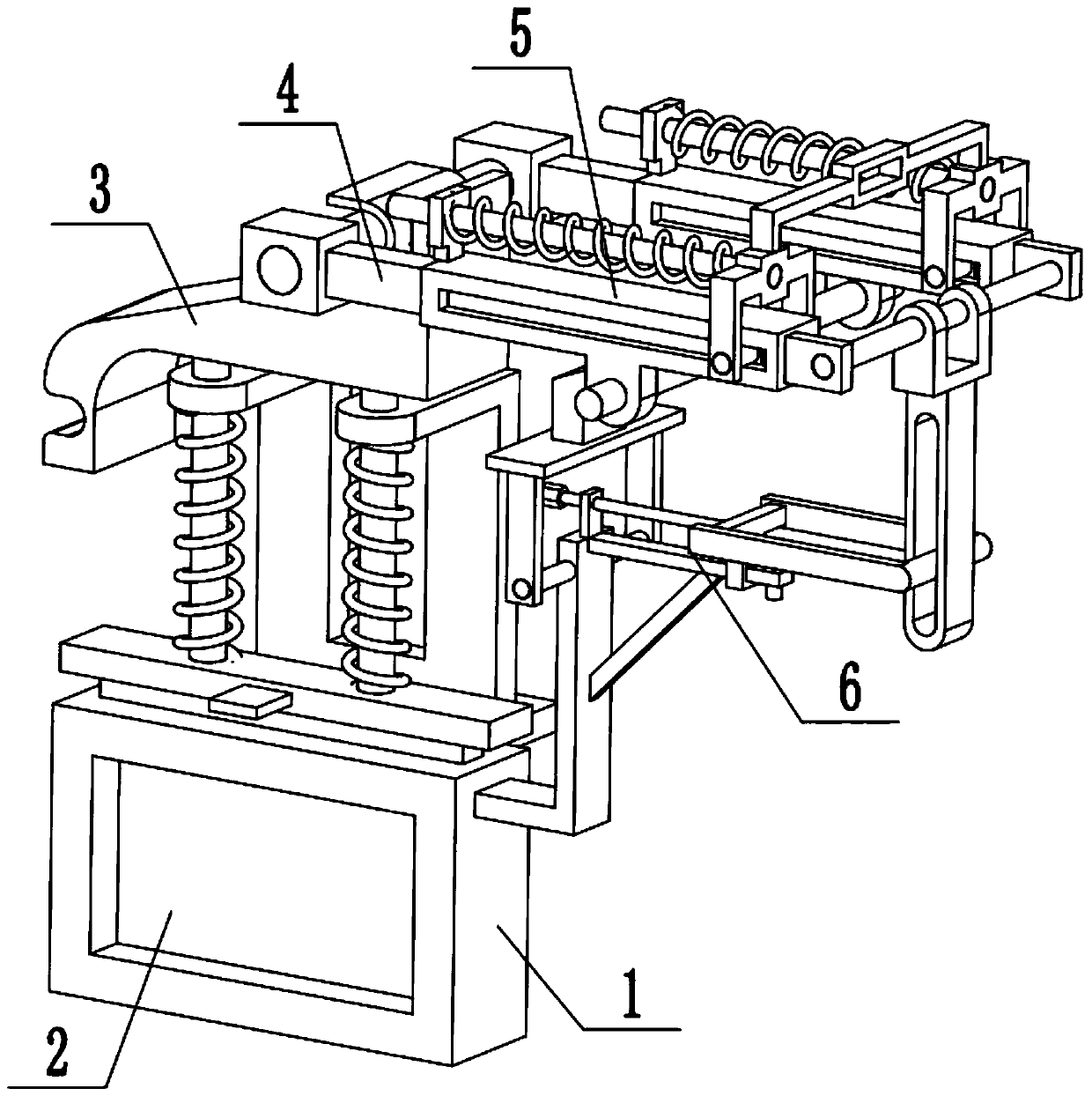 Petroleum and petrochemical valve with locking structure