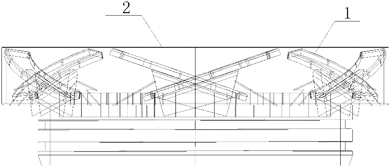 Laminated filtering centrifugal diversion base