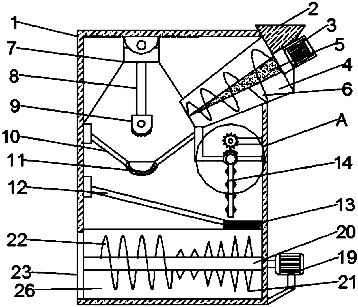 Efficient multi-stage rock crushing equipment for highway construction