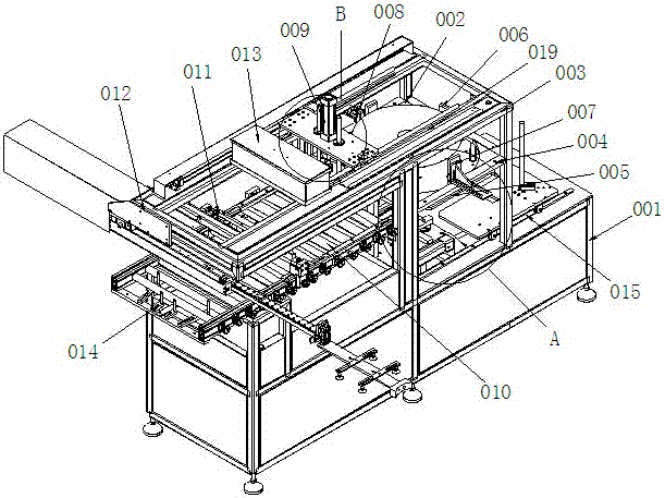 A single-machine single-station stretching manipulator