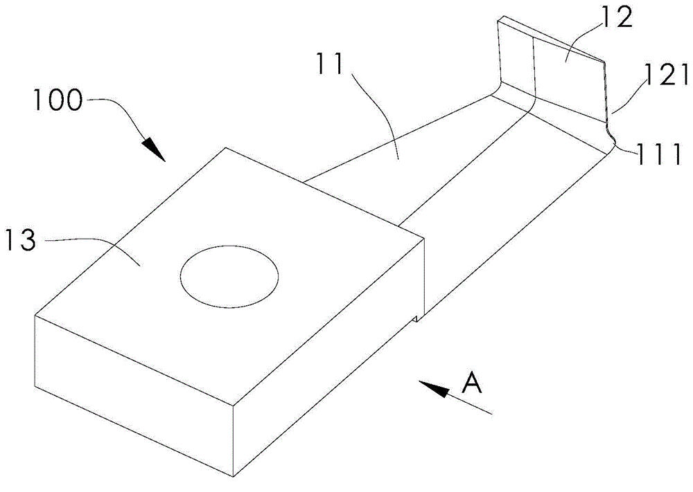 Rotary-cut type cutting blade for gum gathering machine