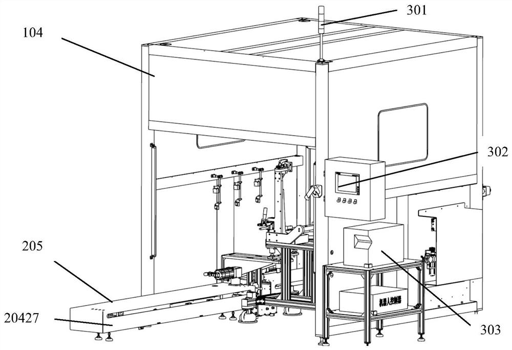 Full-automatic mechanical visual inspection device for parts