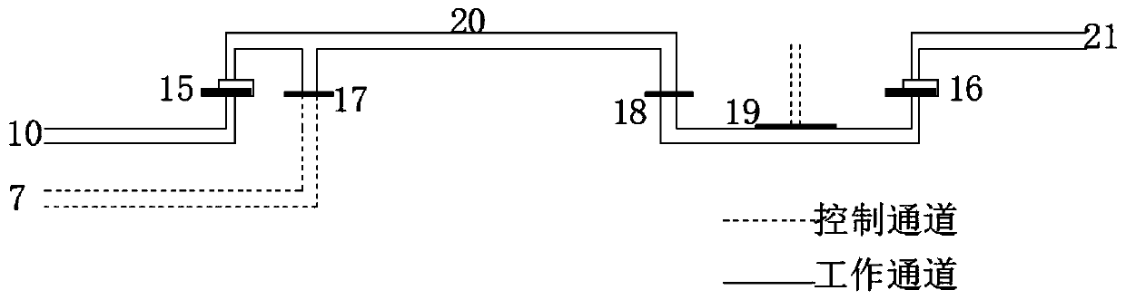 Microfluidic sample injection system