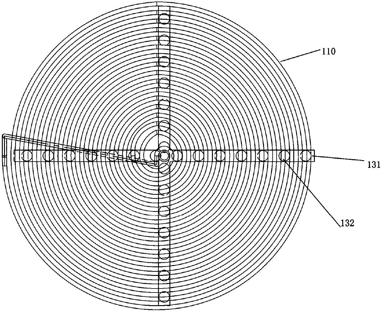 Heat exchange coil pipe, heat exchange coil pipe group and evaporative condenser