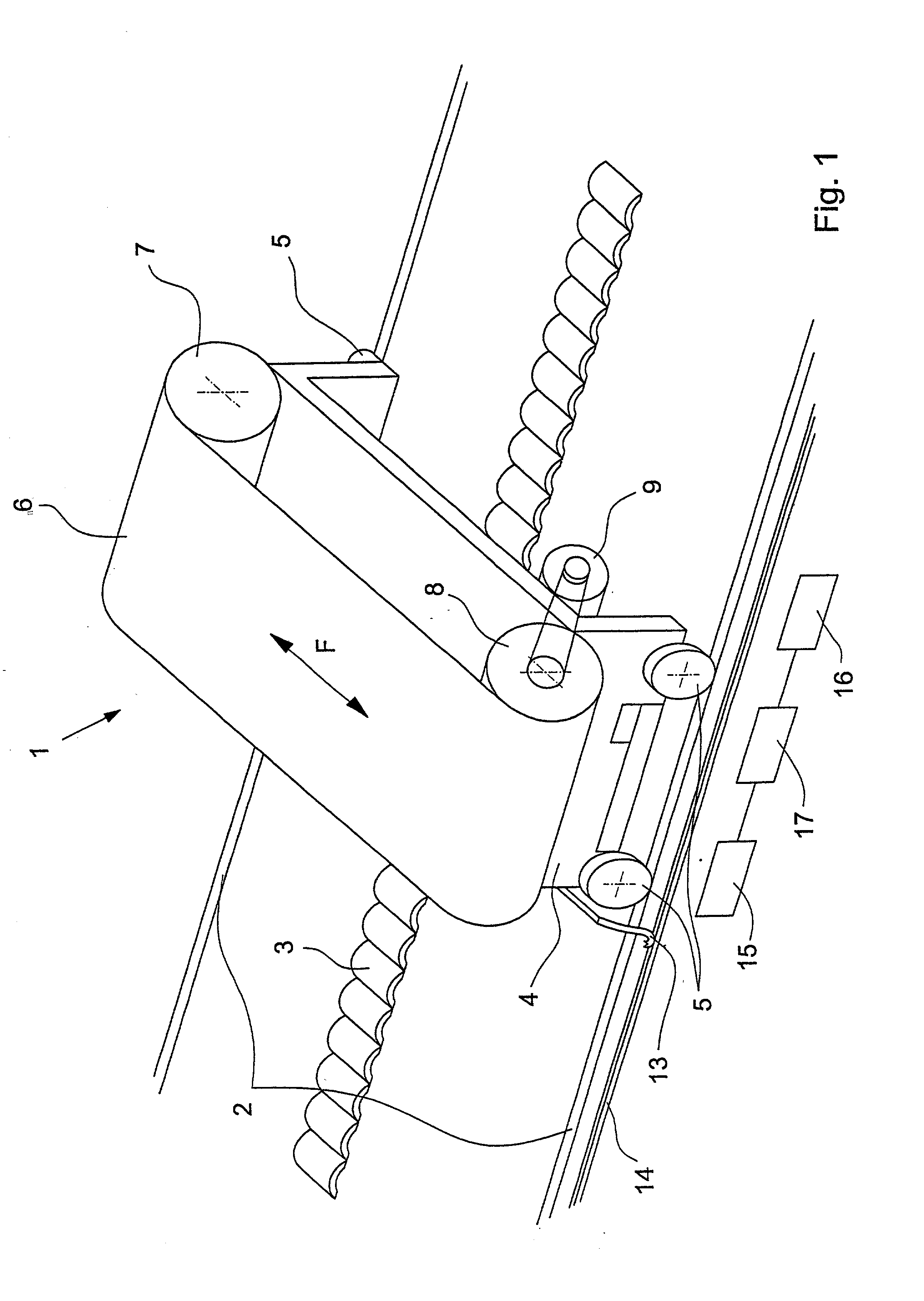 Equipment and method for activating and controlling sorting units in a sorting machine