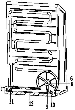 A water-cooled water-driven cooling charging pile