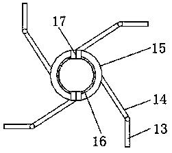 Convenient-to-move fixing device for seedling planting