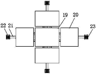 Convenient-to-move fixing device for seedling planting