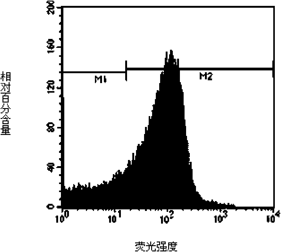 Lipid targeted ultrasound contrast agent and preparation method thereof