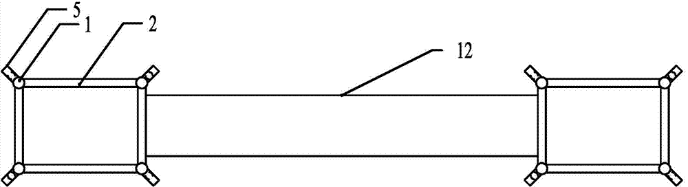 Balance beam core stability strength training and monitoring device based on projector