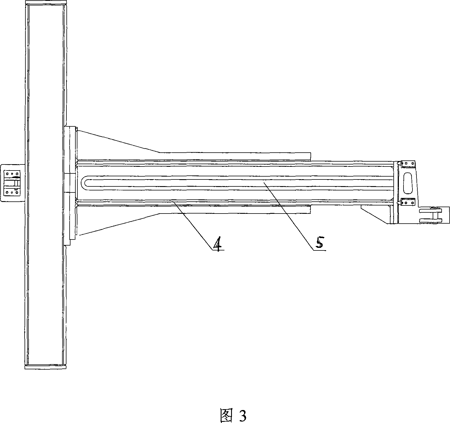 Manipulator of automatic positioning and rapid grasping pipe piece