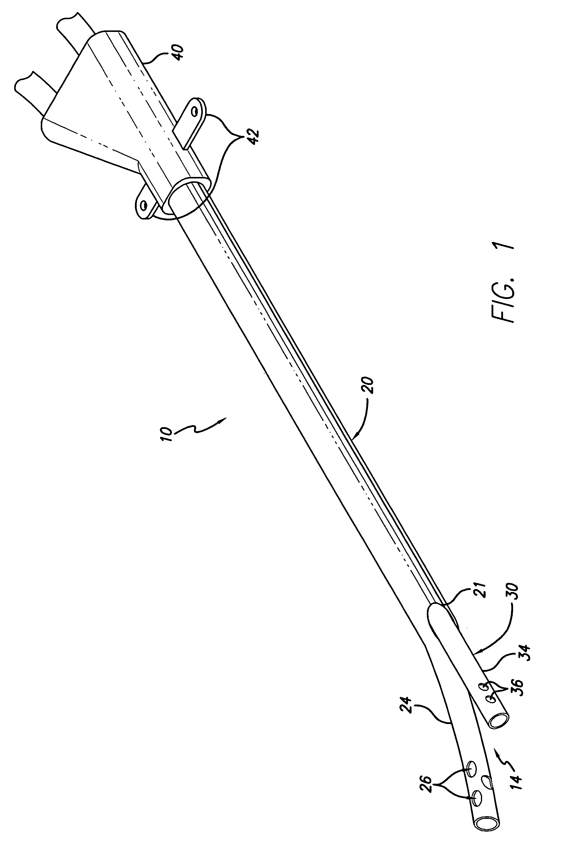 Split tip dialysis catheter