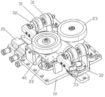 Inspection robot clamping device and inspection robot