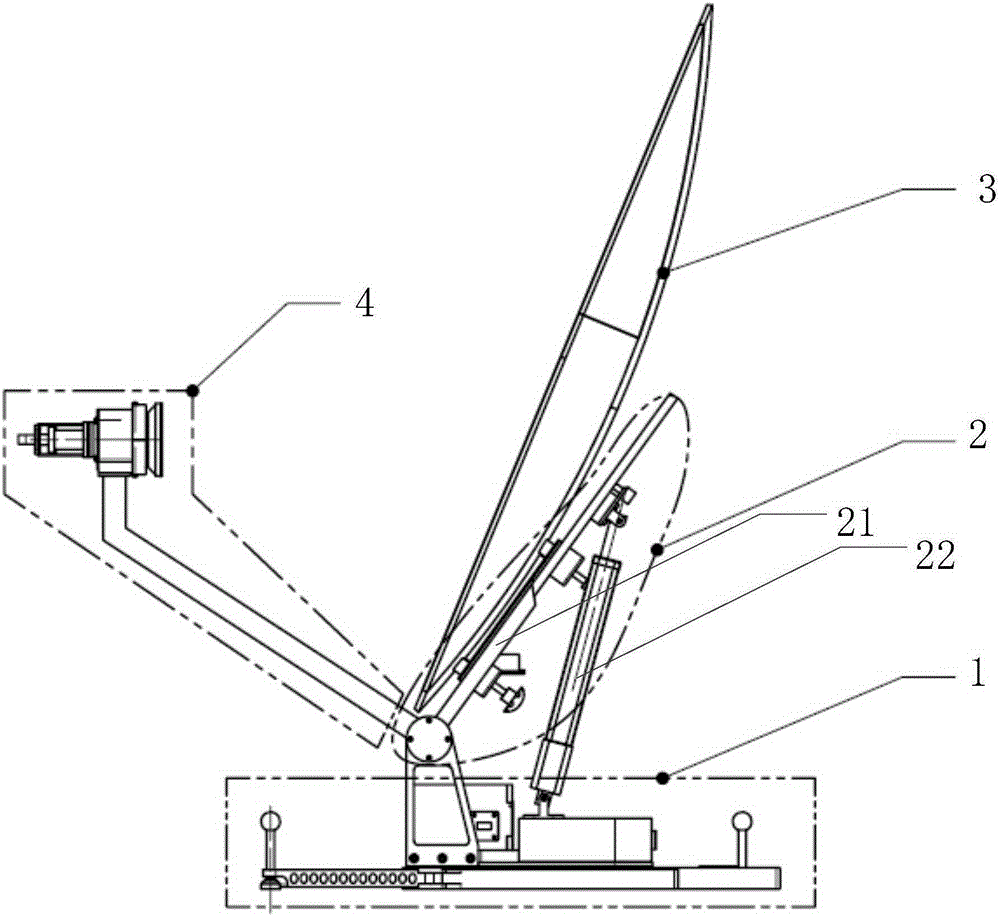 Satellite portable station