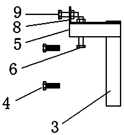 Fabricated building transition floor PCF board installation construction method