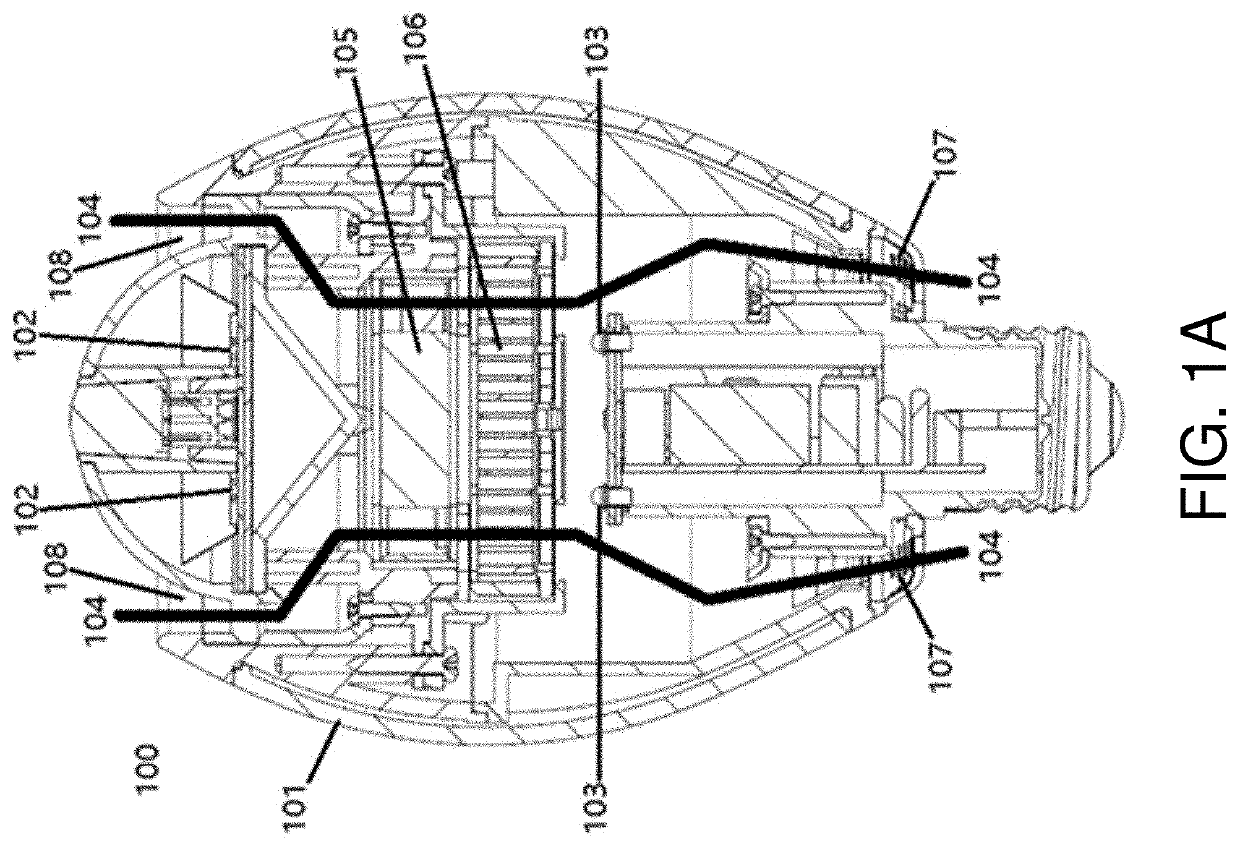 Ultraviolet-free antiviral air-filtering lighting device