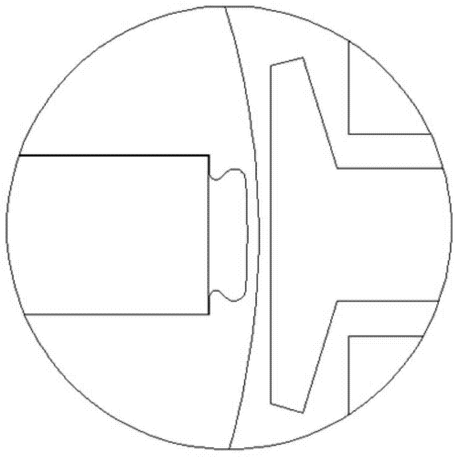 Built-in type permanent magnet synchronous motor