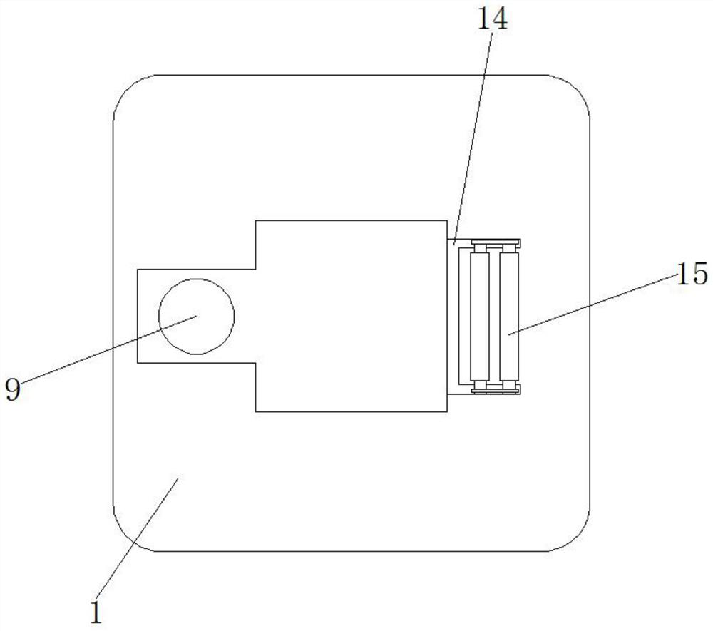 Nursing auxiliary device of burn scars