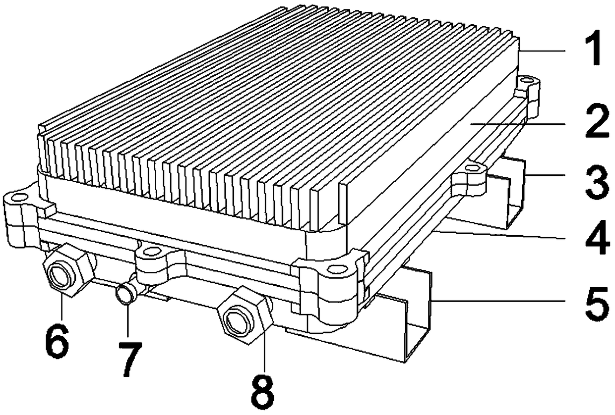 A dual-frequency tower top amplifier for improving the reception sensitivity of a base station