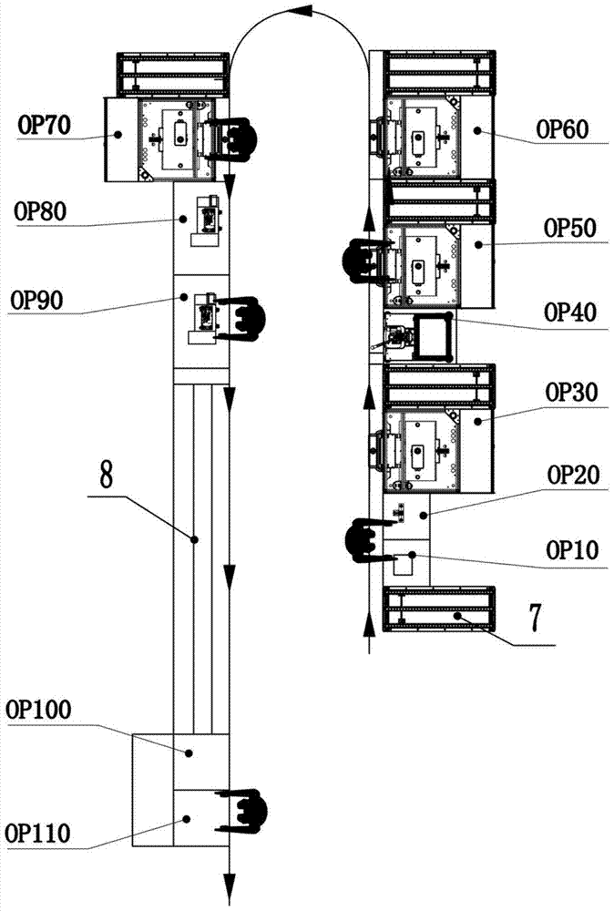 A system and method for automatically assembling a water pump assembly