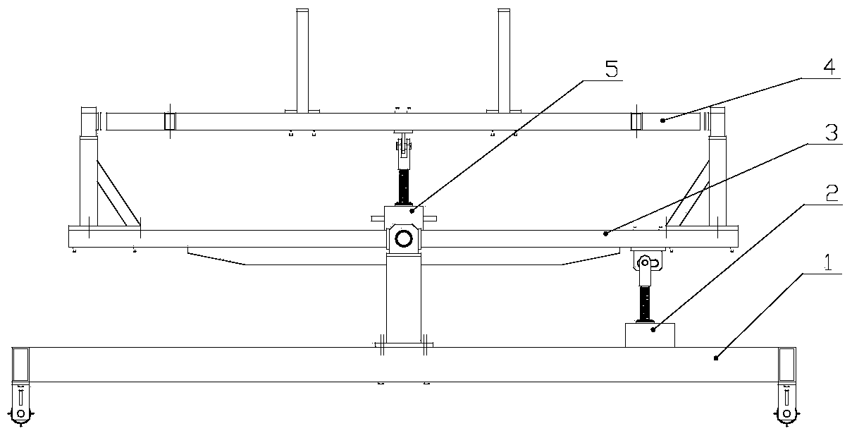 Satellite dynamic angle adjusting mechanism in low-temperature vacuum environment