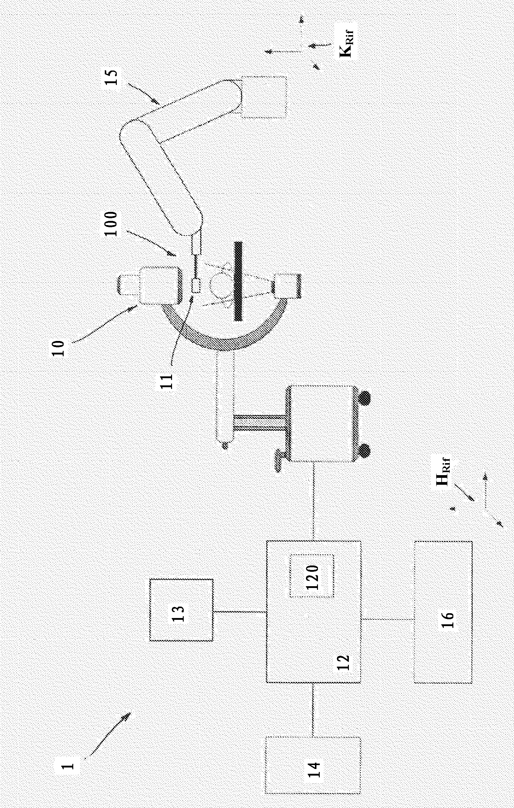 Apparatus and method for mapping a three-imensional space in medical applications for diagnostic, surgical or interventional medicine purposes