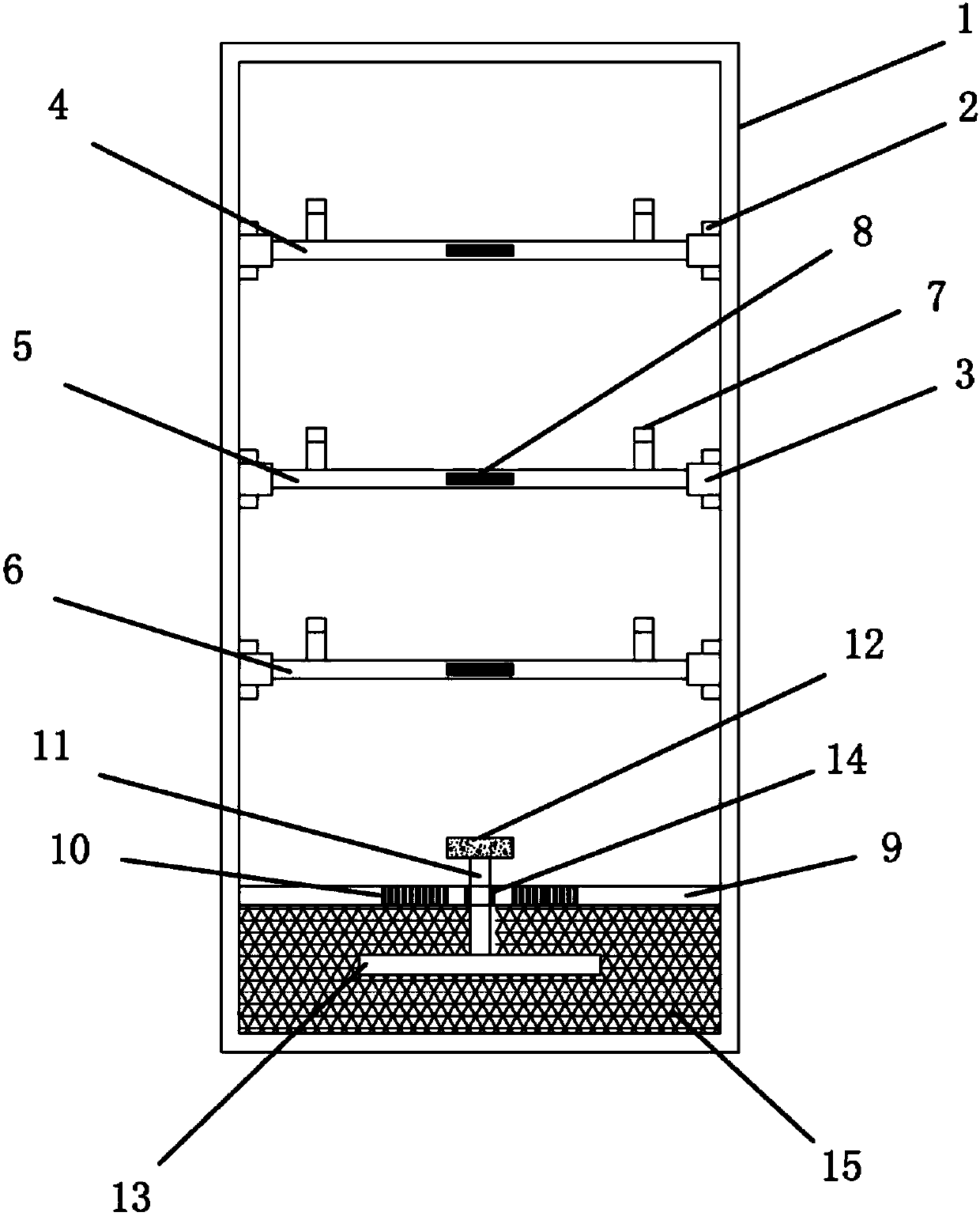 Rainproof distribution box