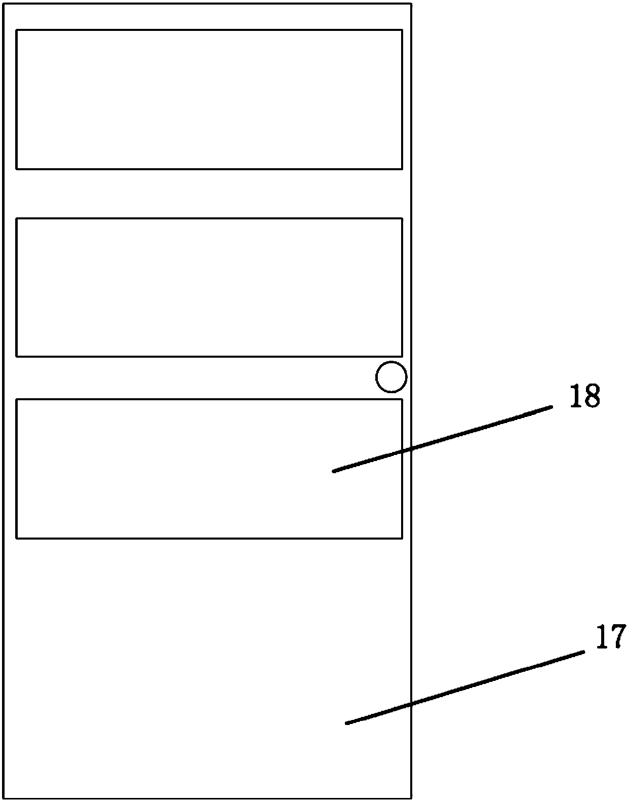 Rainproof distribution box