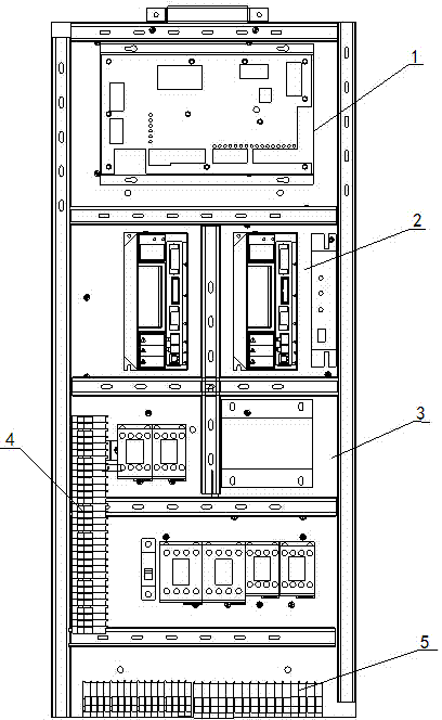 Integrated electric control system of hydraulic loom