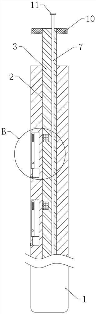 Carbonate secondary pore component detection and protection device