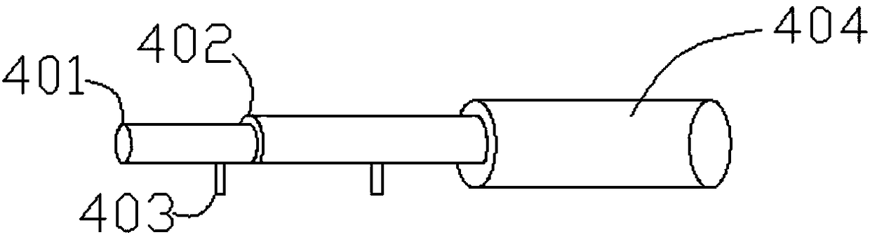 Energy-saving horizontal-type sterilizing pot