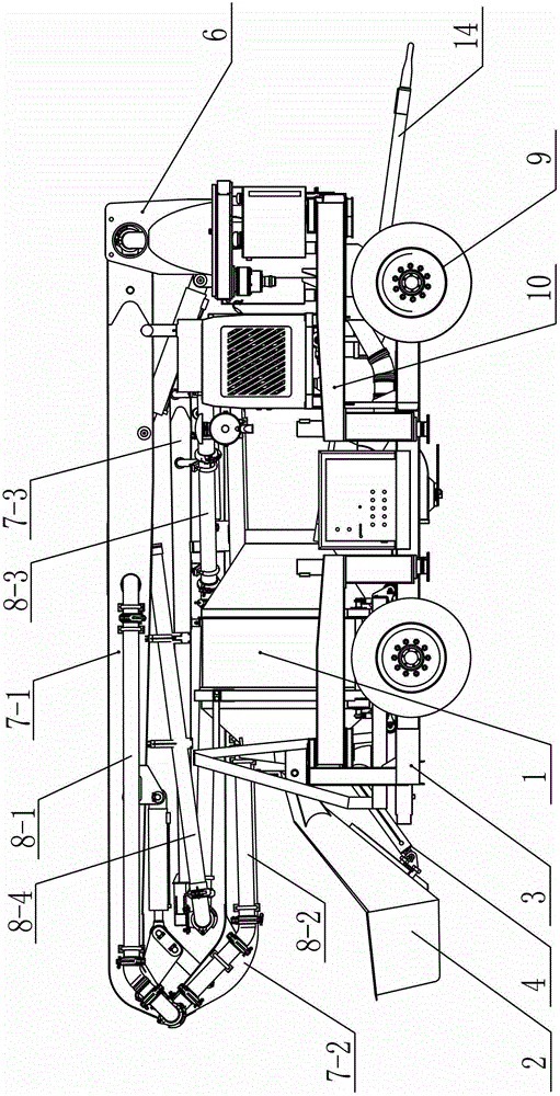 Concrete mixer truck