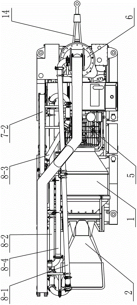 Concrete mixer truck