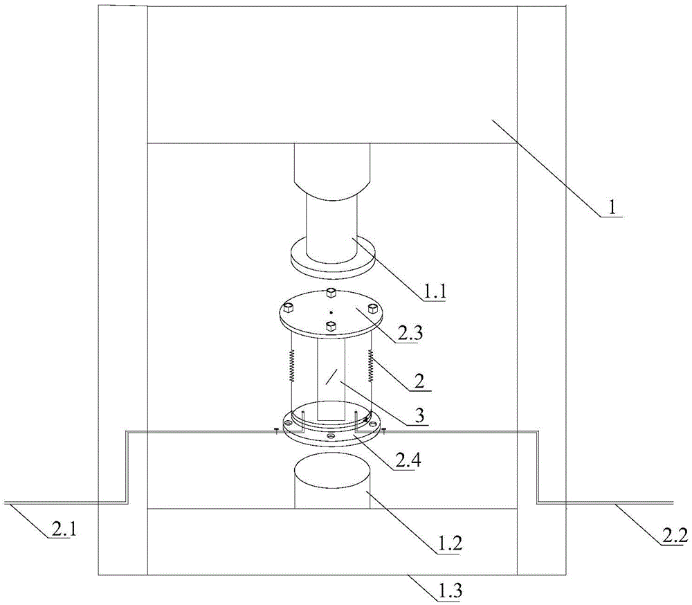 Method for inversion of rock preformed fracture development process