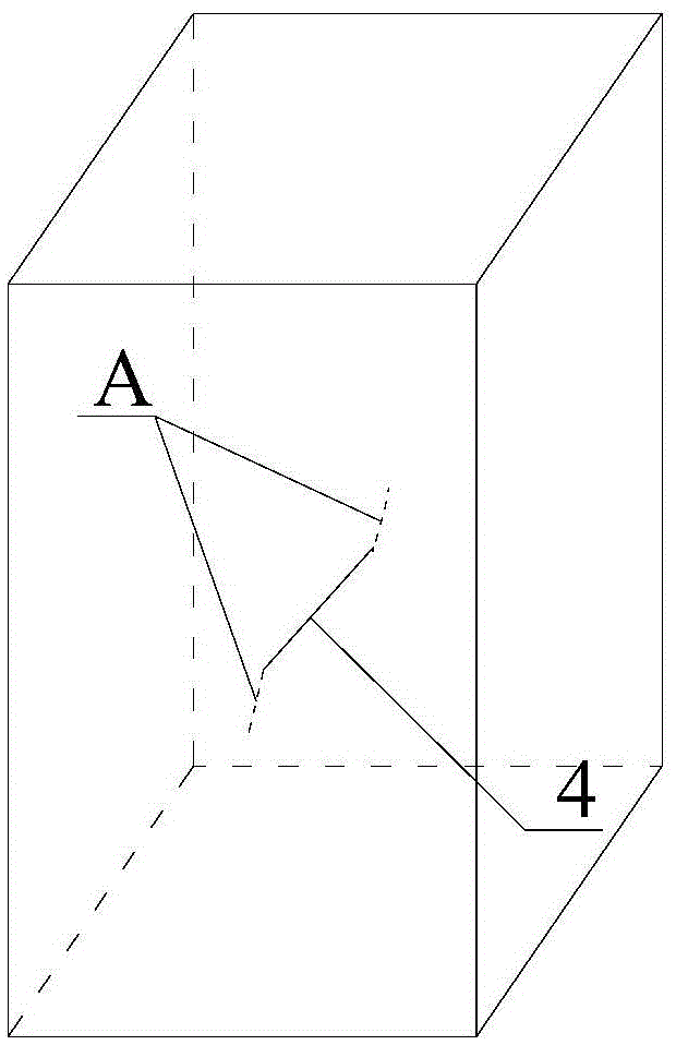 Method for inversion of rock preformed fracture development process