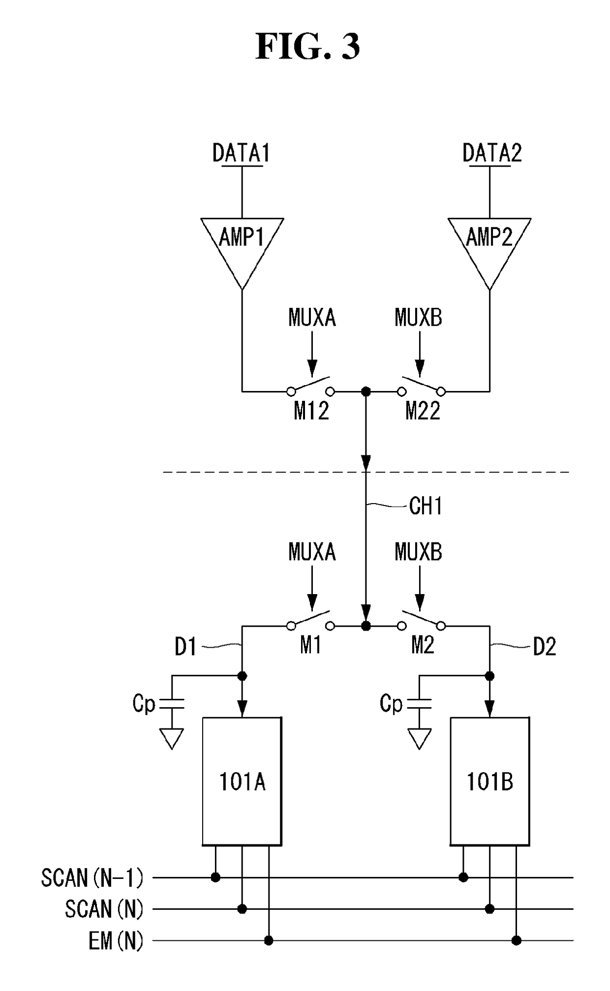 Display panel and electroluminescent display using the same