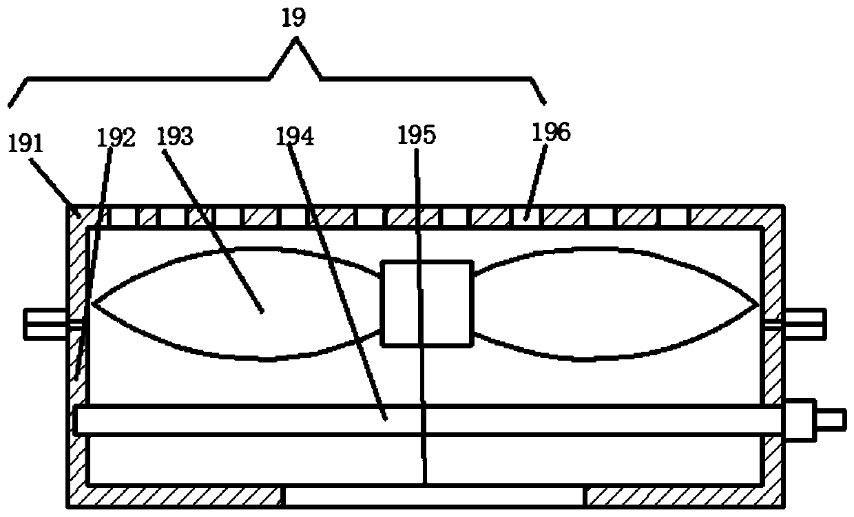 Cloth processing thread end adsorption device and method