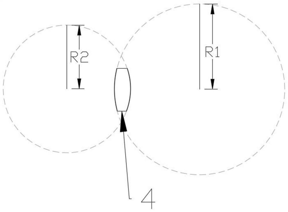 Vehicle projection lighting system for road indication