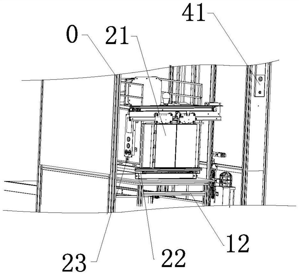 Equipment for elevator electrical wiring teaching