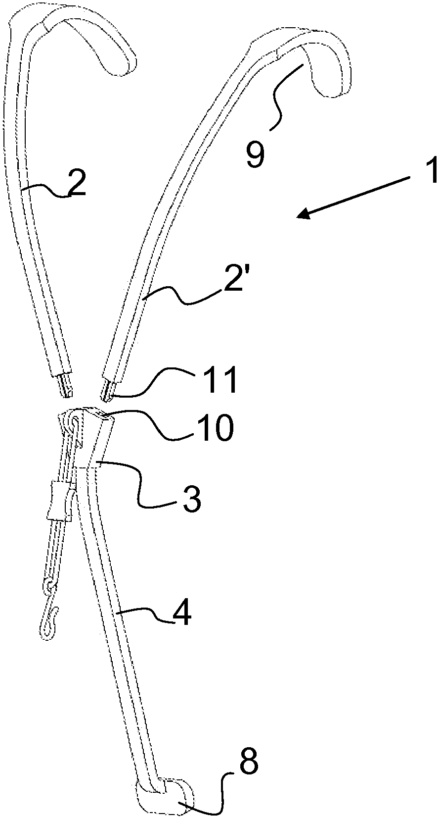 Carrying device for a wind instrument