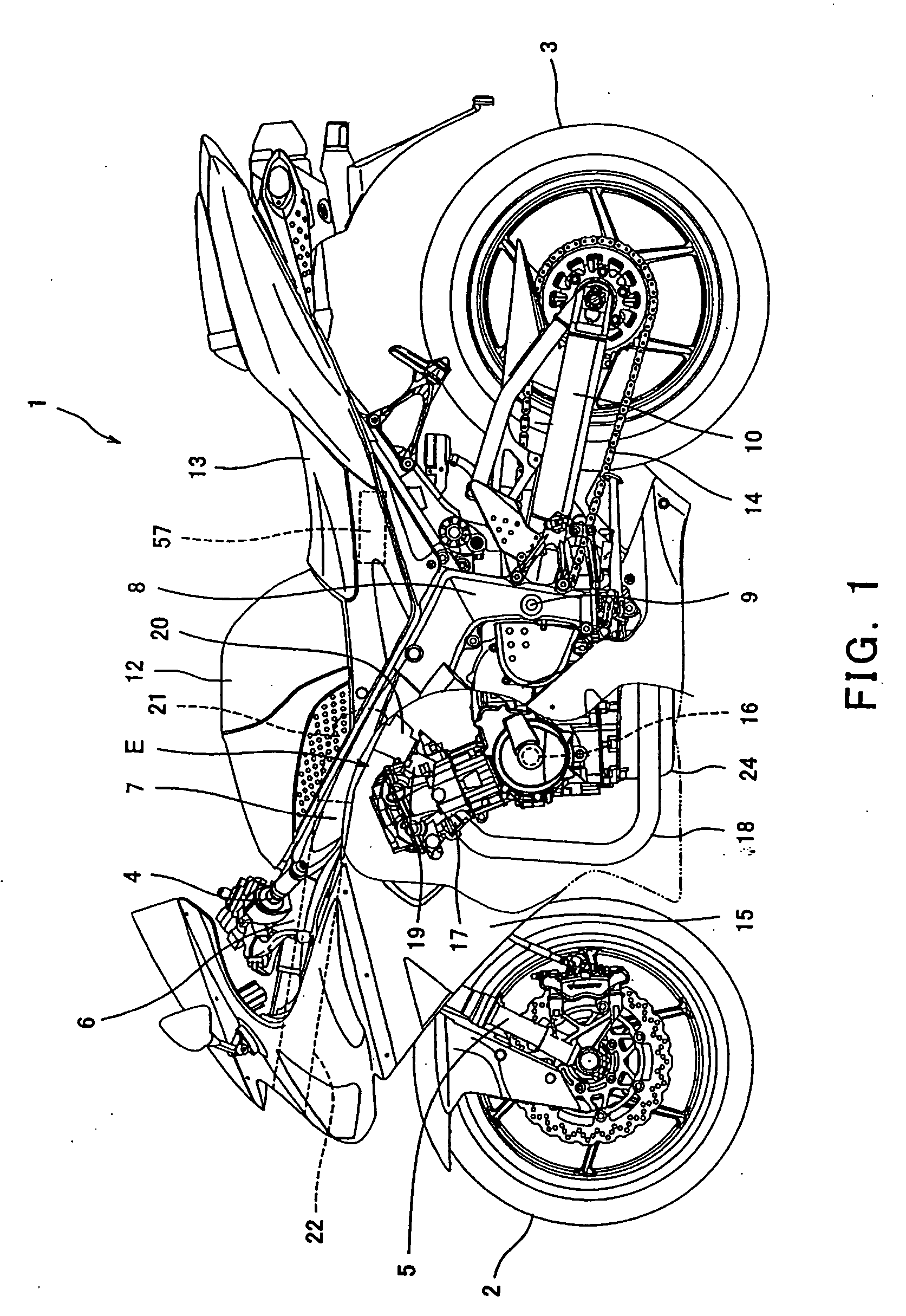 Method of feeding fuel to an engine, fuel feed amount control system of an engine, and motorcycle comprising fuel feed amount control system