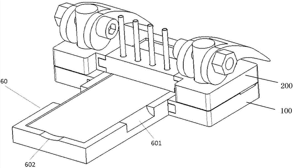 Modular fixture for microfluidic chip