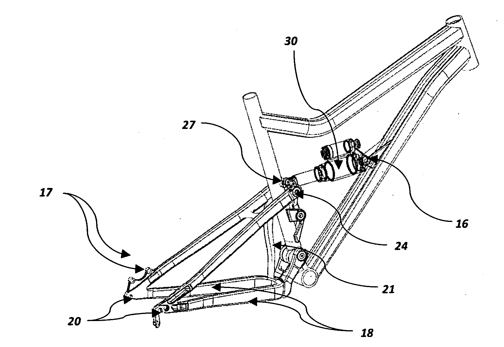 Bicycle Rear Suspension System