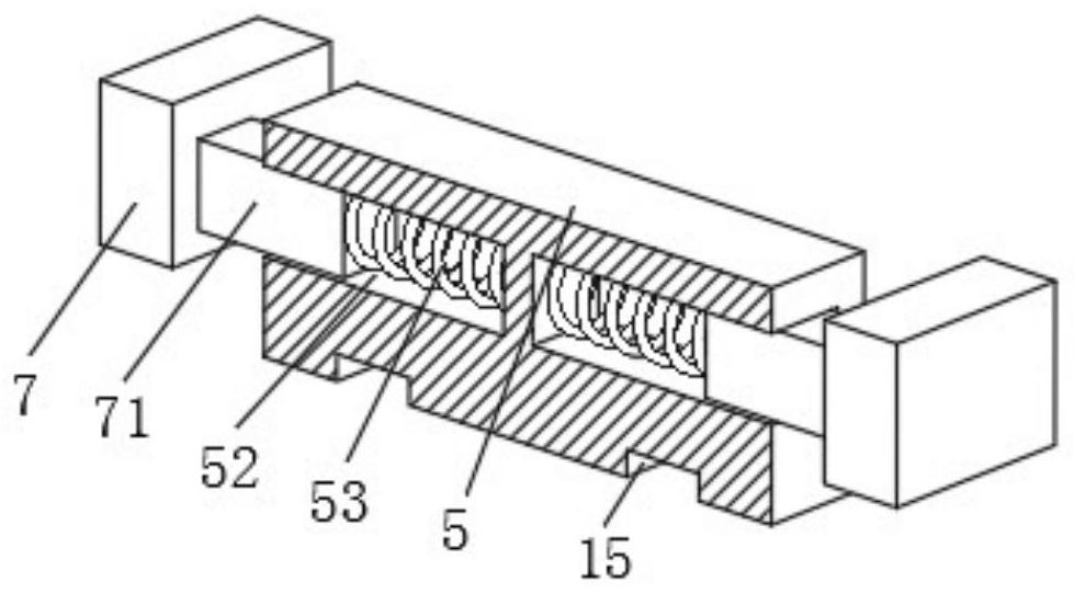 Hardware product perforating machine with good clamping effect