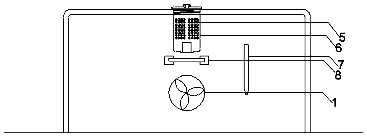 Field in-situ C3 crop photosynthetic carbon marking device and application