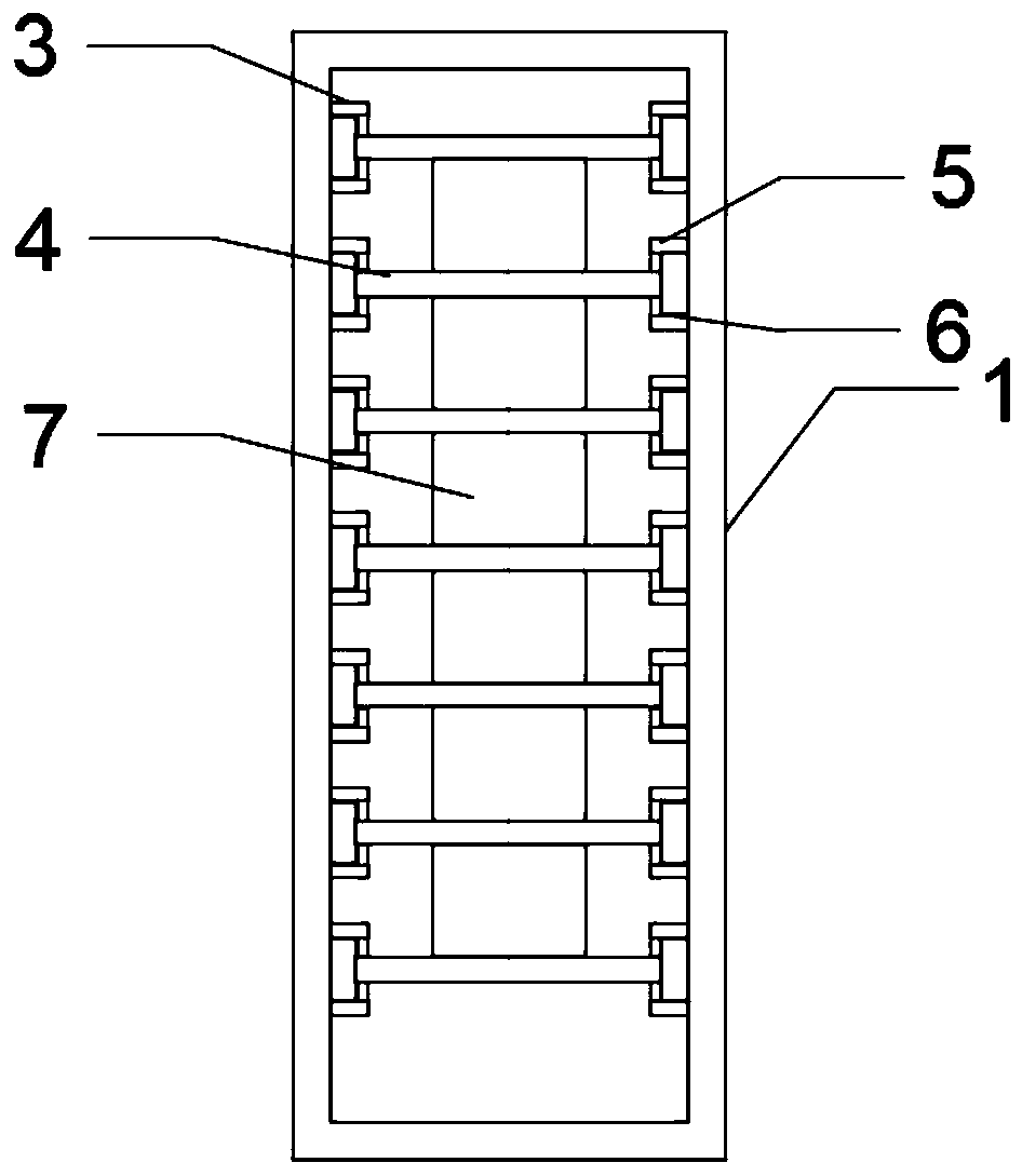 Efficient environment-friendly energy-saving steel structure column